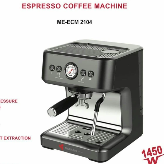 اسپرسوساز مباشی مدل ECM2104 ظرفیت ۱.۵ لیتر