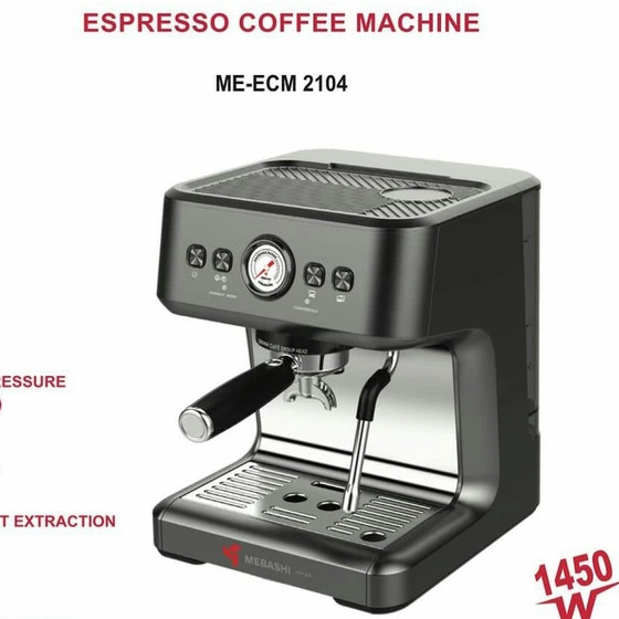اسپرسوساز مباشی مدل ECM2104 ظرفیت ۱.۵ لیتر
